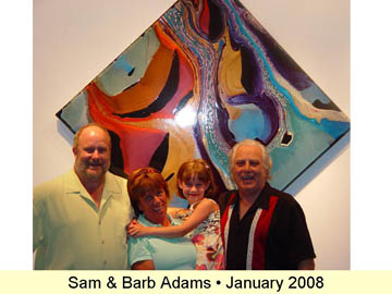 Cathedral City Artist: Elan Vital, Elans Fantastic Patrons | Adams 2008a